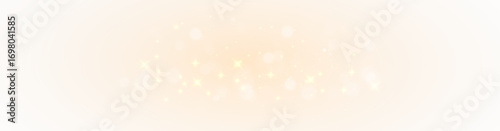 Orange dust glowing with festive sparkle.