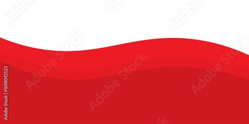 Curved Header and Footer Element vector illustration design.