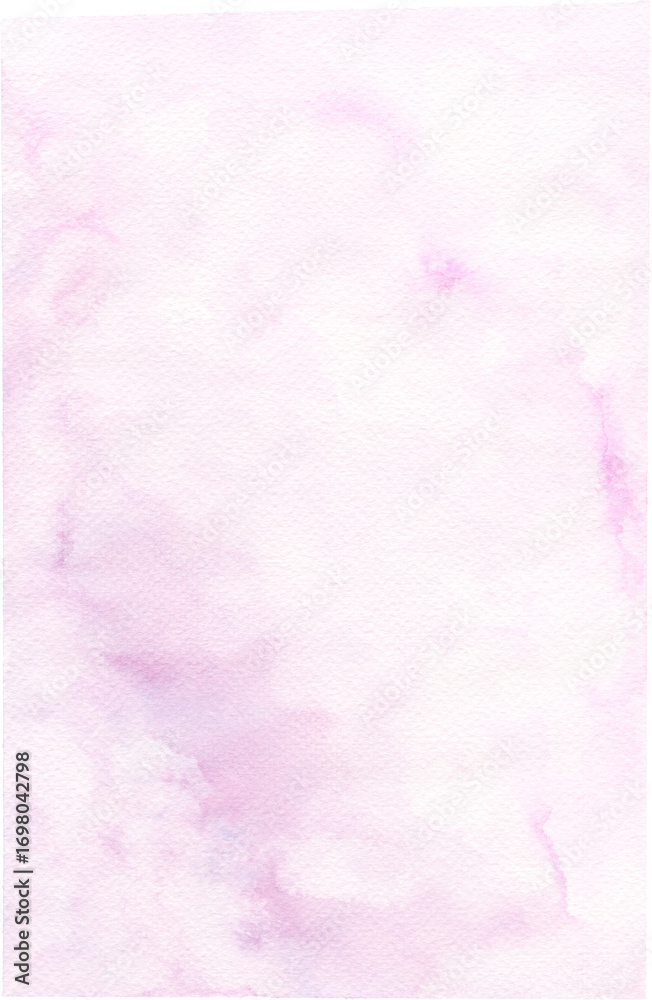 Obraz premium Cloudy Sky Watercolor Background with Hand-Painted Texture for Design and Decoration