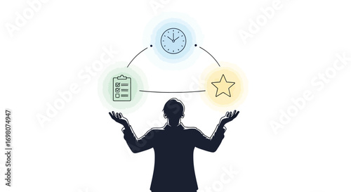 Balancing Priorities A Symbolic Representation of Time, Tasks, and Achievements