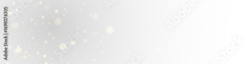 Christmas golden light dust with glowing particles, festive sparkle, shining glitter and shimmering stardust in abstract luxury vector background for celebration and holiday card.