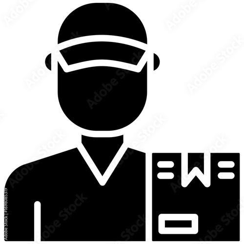 Delivery Man Icon