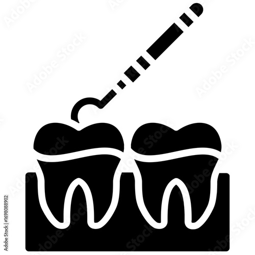 Tooth Scaling Icon