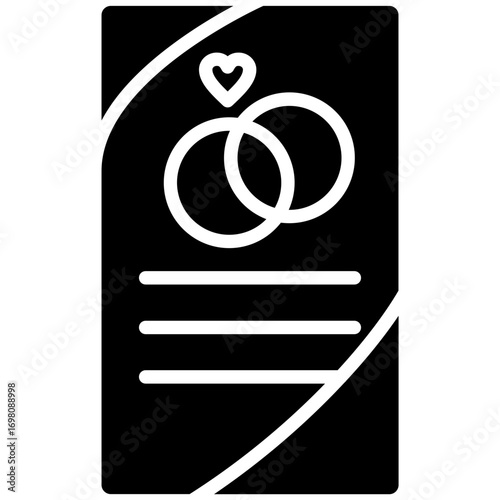 Wedding Certificate Icon