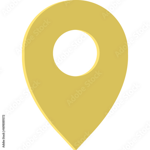 Illustration of a Map Pointer Icon