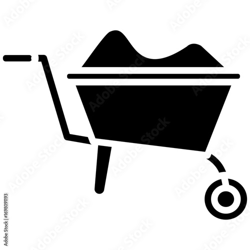 Wheelbarrow Icon