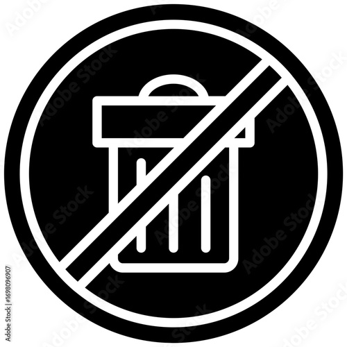 No Littering Icon