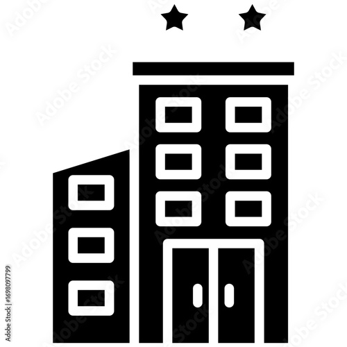 2 Star Hotel Icon