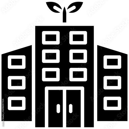 Eco Hotel Icon