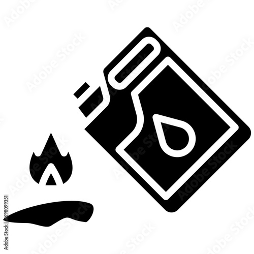 Oil Fire Icon