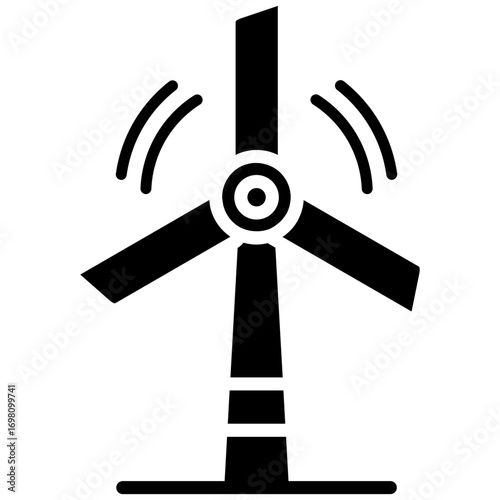 Wind Power Icon
