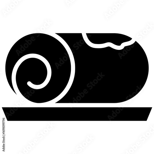 Swiss Roll Icon