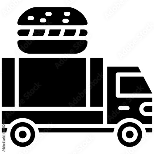 Mobile Bakery Icon