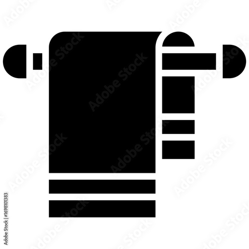 Bath Towel Icon
