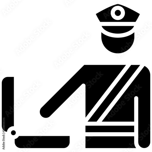 Customs Checkpoint Icon