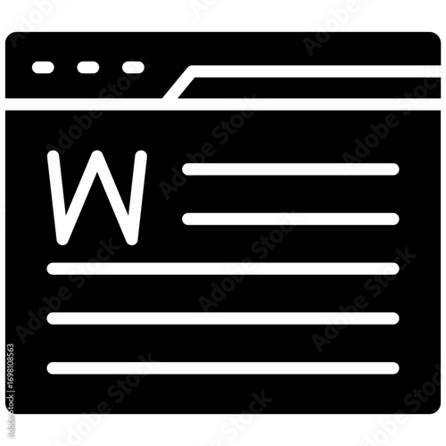 Wikipedia Icon