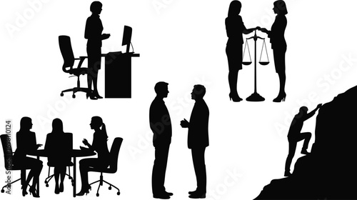 Business women leadership, teamwork, office collaboration, gender equality, professional career growth, legal consultation, computer work, mentorship, business success, strategy.