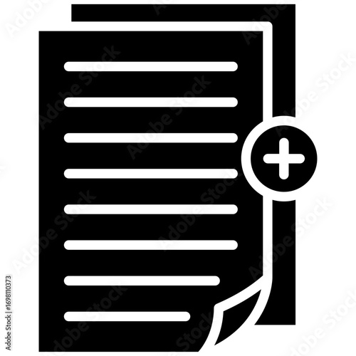 Add Paper Icon
