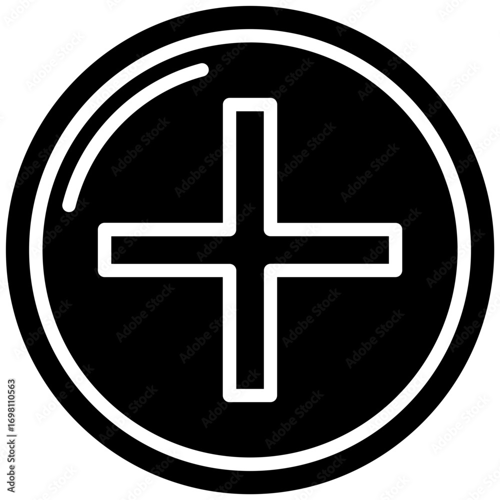 Fototapeta premium Plus Icon