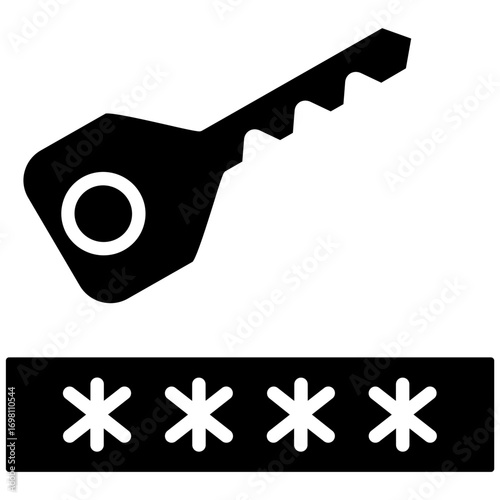 Password Key Icon