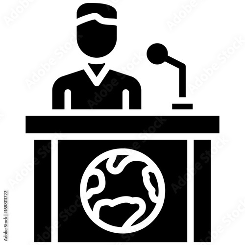 News Anchor Icon
