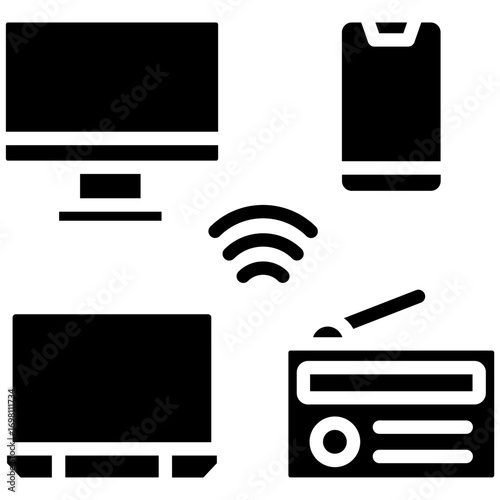 Mass Media Icon