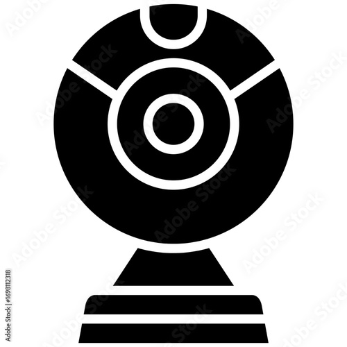 Round Webcam Icon