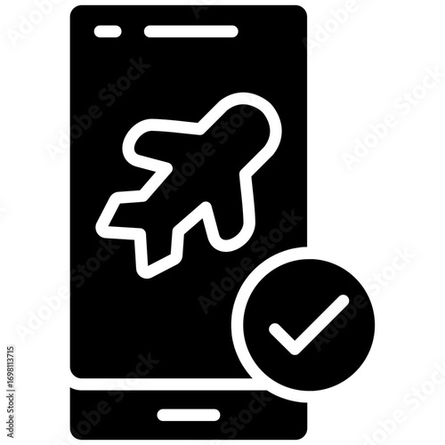 Flight Check In Icon