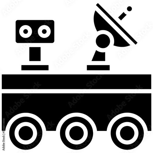 Mars Rover Icon