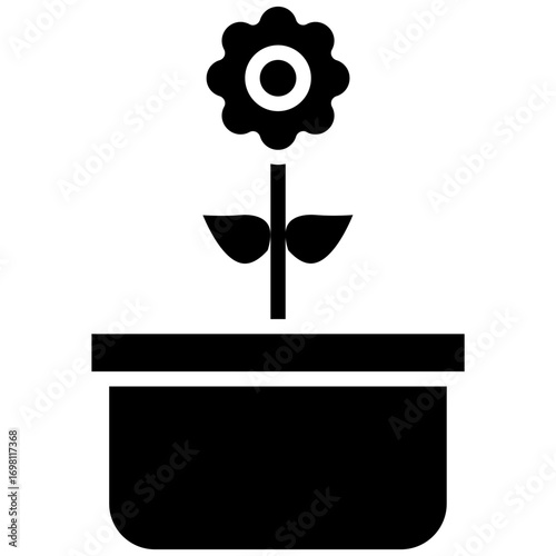 Flower Pot Icon