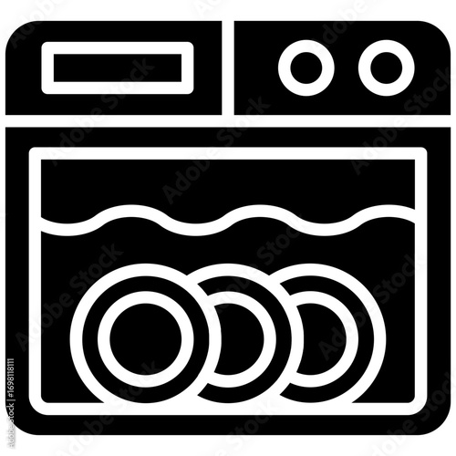 Dishwashing Icon