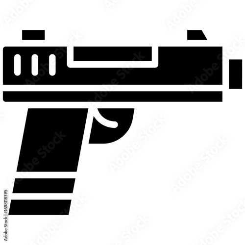 Police Gun Icon