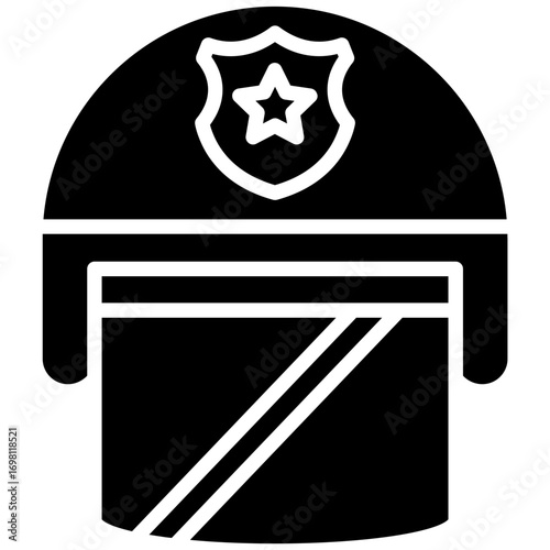 Police Helmet Icon