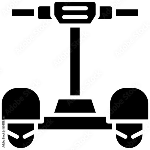 Police Segway Icon
