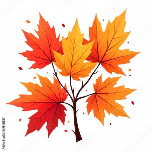 autumn maple leaves