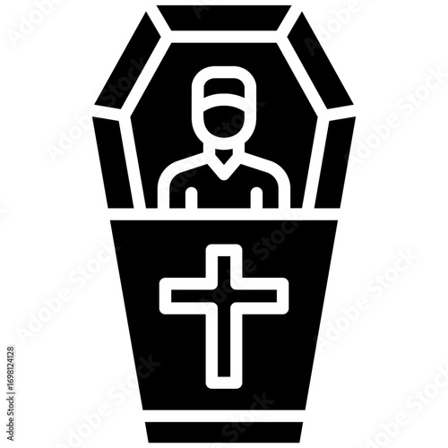 People Coffin Icon