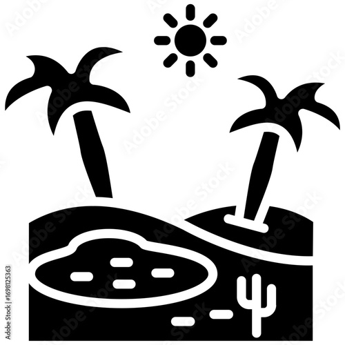 Desert Oasis Icon
