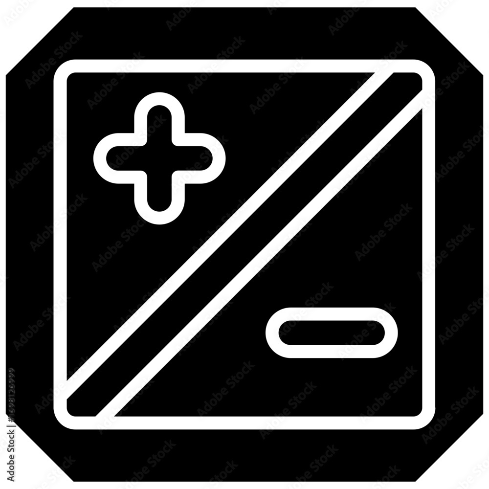 Obraz premium Camera Exposure Icon