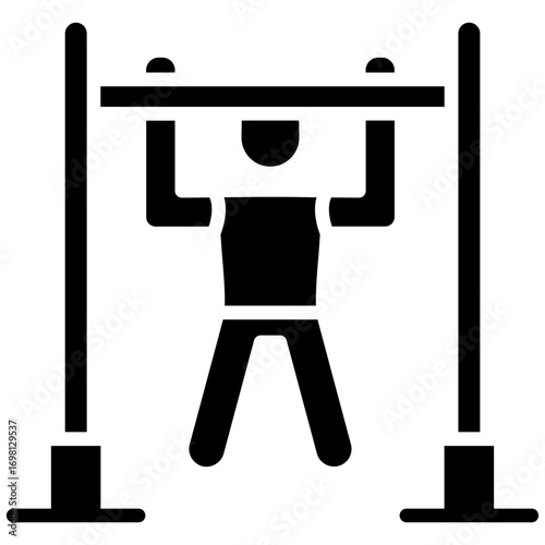 Chin Ups Icon