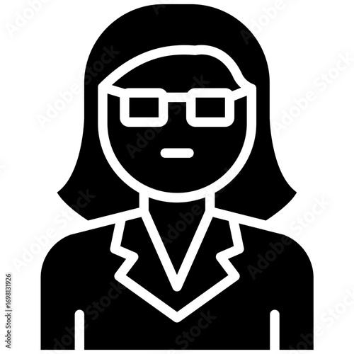Female Professor Icon