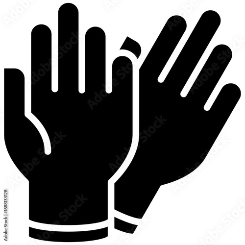 Medical Gloves Icon