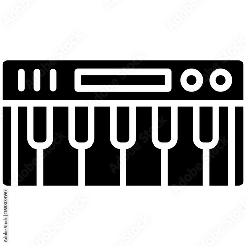 Piano keyboard Icon