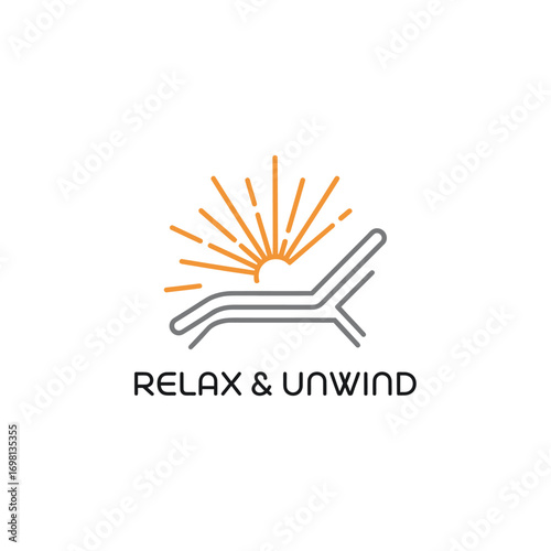 Relax sun lounger holiday  leisure outdoor lifestyle,