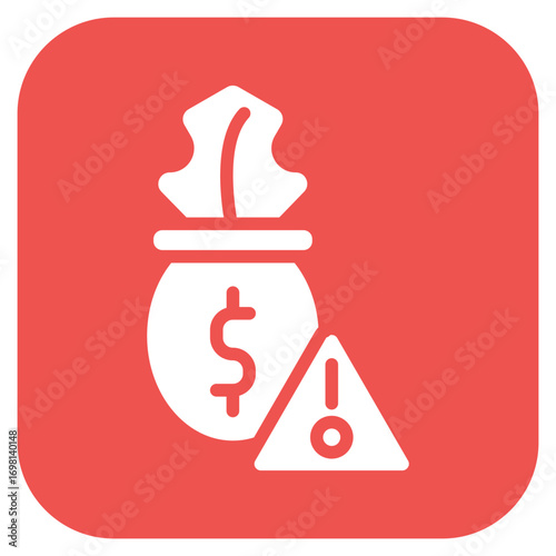 Financial Risk Icon
