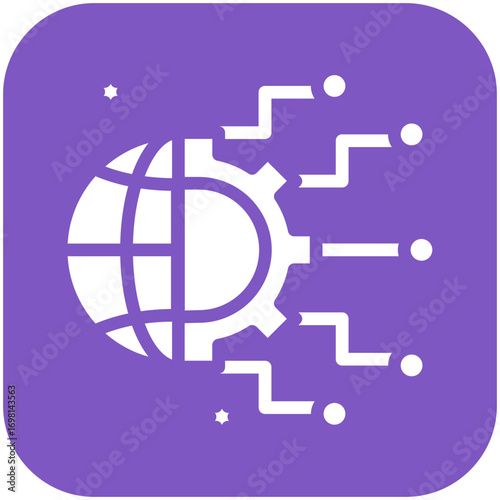 Digital Transformation Icon