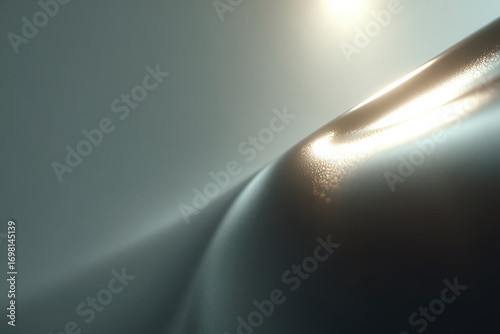 smooth monochromatic surface texture featuring metallic sheen that reflects light elegantly