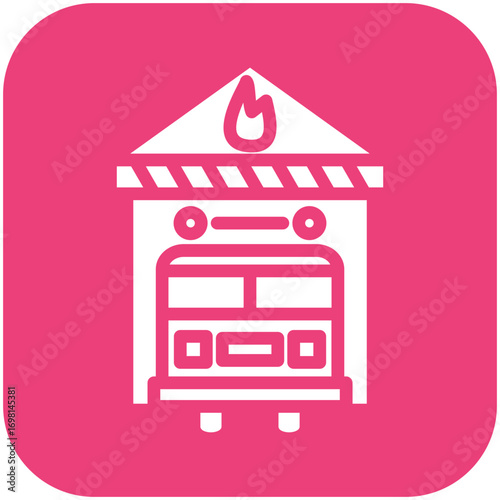 Fire Station Icon