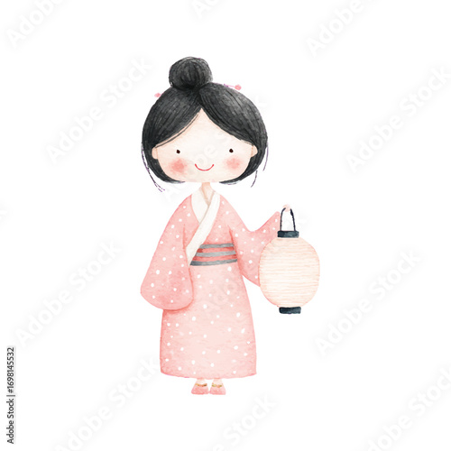 dolpunk_simple_watercolor_illustration_of_a_chibi_girl_in_kim_3e6edfff-952f-430e-a96f-0adb1a048e35_0-high-fidelity-v2-2x