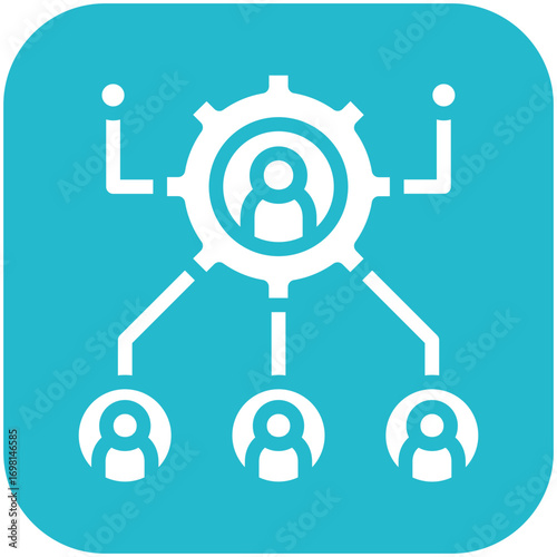 Resource Allocation Icon