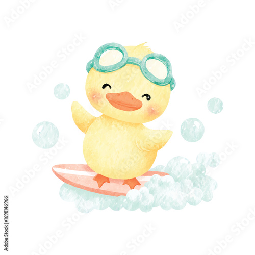 dolpunk_simple_watercolor_illustration_of_a_chibi_rubber_duck_c4fc6a53-a282-4db3-a7f5-5cfbfab39a79_0-high-fidelity-v2-2x